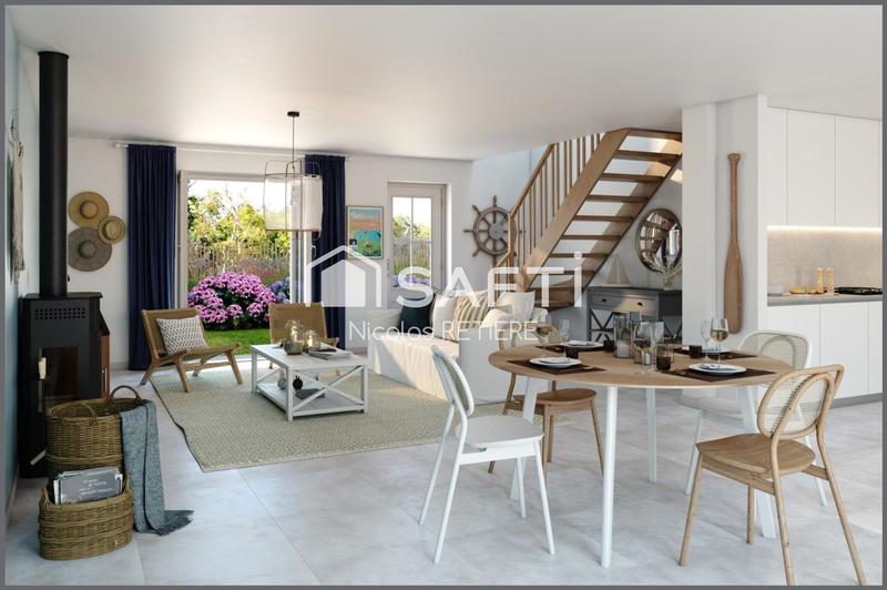 Maison - 87 m² - 4 pièces