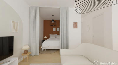 Appartement ancien - 25 m² - 2 pièces