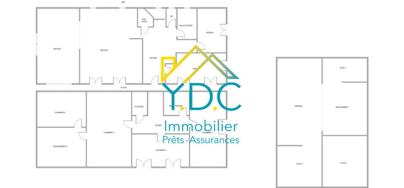 Maison - 205 m² - 8 pièces