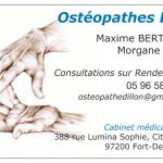 Cabinet d'ostéopathie Dillon Fort de France