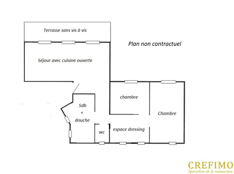 Appartement - 62 m² - 3 pièces