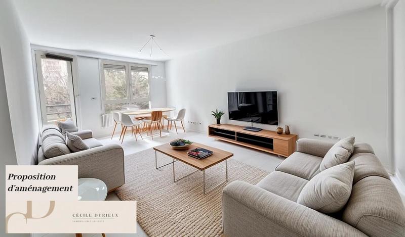 Appartement - 65 m² - 3 pièces