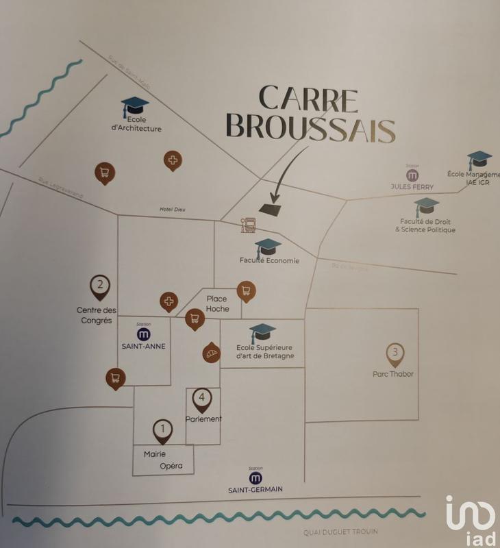 Appartement - 35 m² - 1 pièce