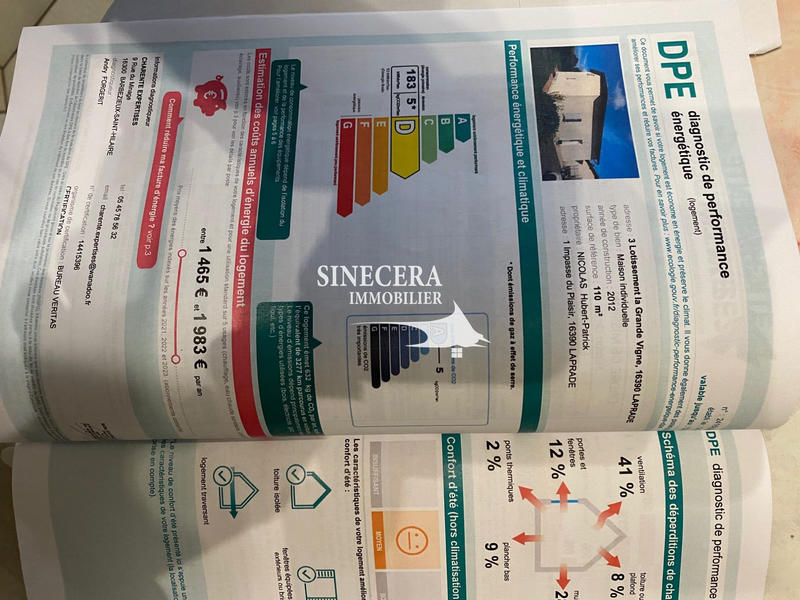 Maison - 115 m² - 5 pièces