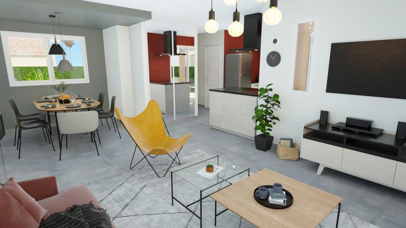 Maison - 98 m² - 4 pièces