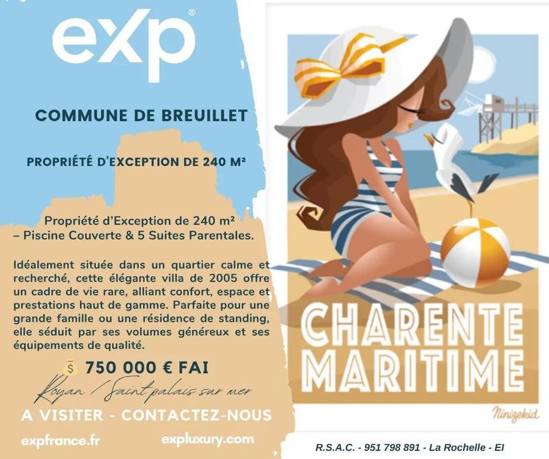 Maison - 240 m² - 6 pièces