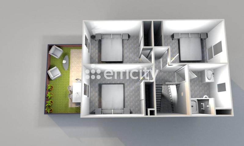 Maison - 77 m² - 4 pièces