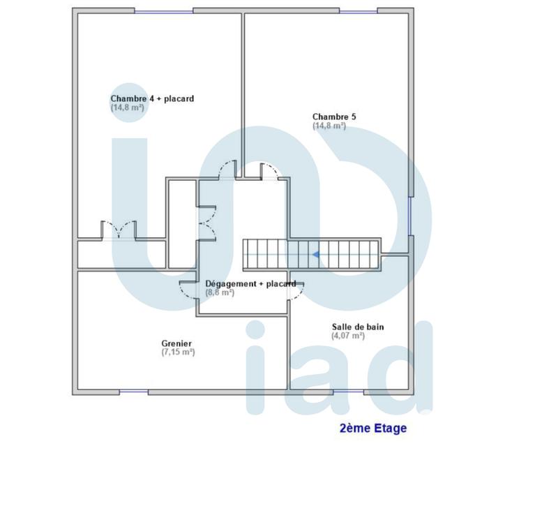 Maison - 164 m² - 8 pièces