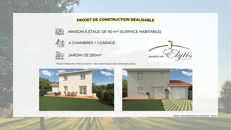 Terrain constructible - 335 m²