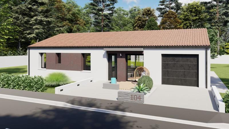 Maison - 104 m² - 6 pièces