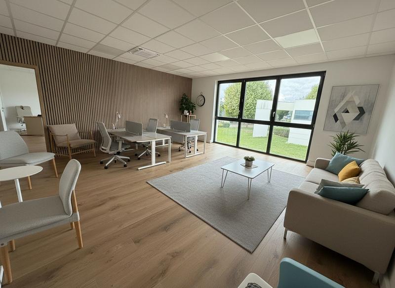 Bureau - 86 m² - 2 pièces