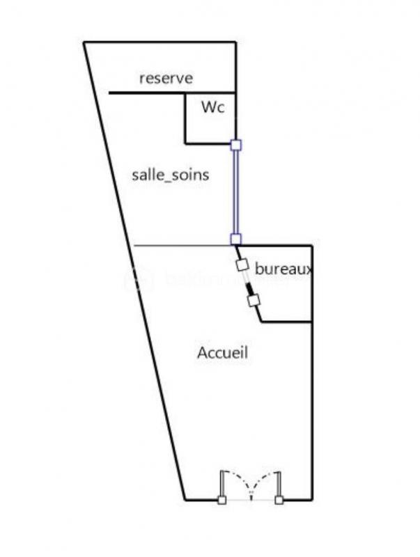 Local commercial - 59 m² - 2 pièces