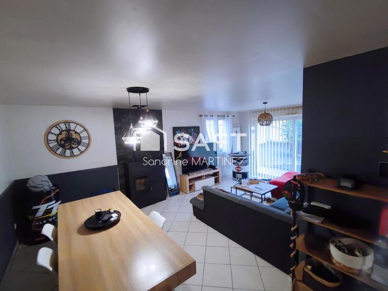 Maison - 107 m² - 5 pièces