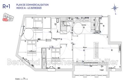 Appartement - 81 m² - 4 pièces