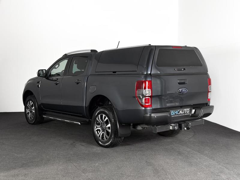 Ford Ranger Double Cabine Wildtrak 2.0 Tdci 213ch Bva 4x4 Ja18p Hardtop Carplay Camera Attelage Gps