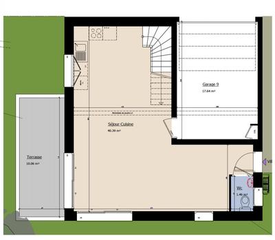 Maison - 98 m² - 5 pièces