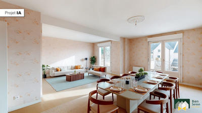 Appartement - 84 m² - 3 pièces