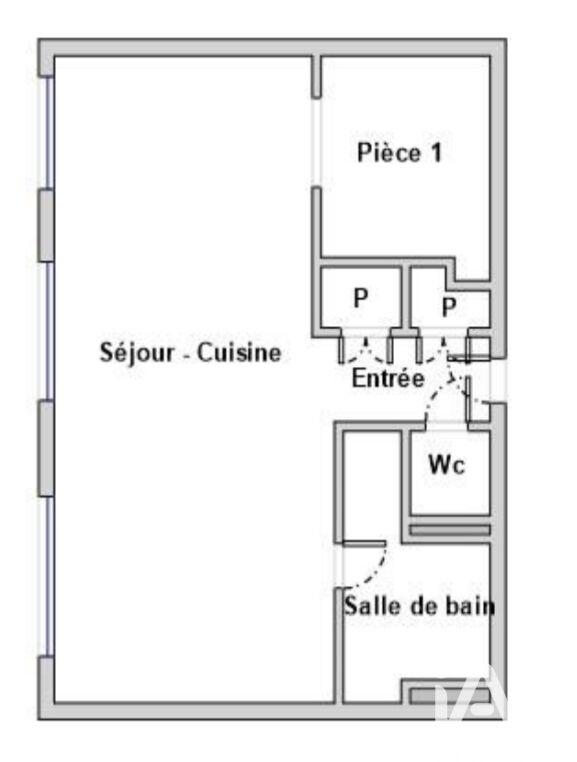 Appartement - 34 m² - 1 pièce