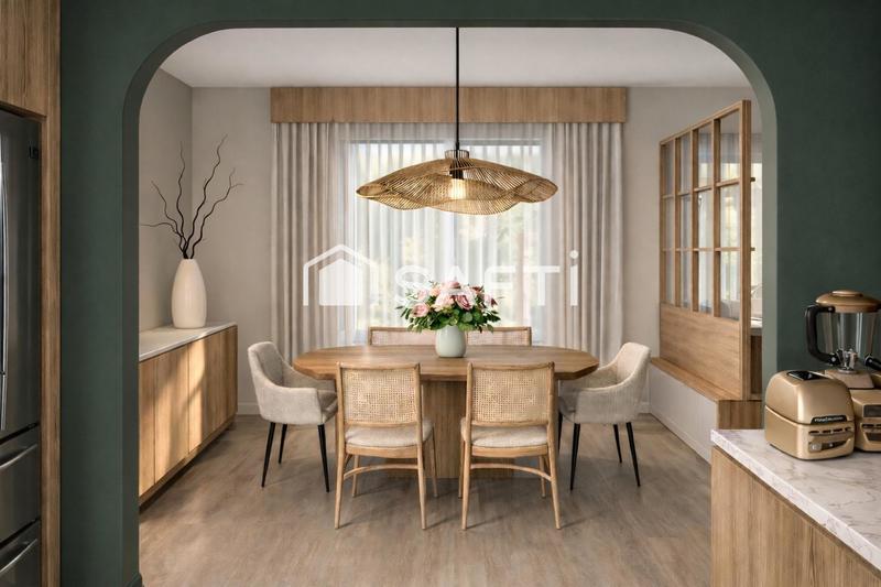 Maison - 186 m² - 8 pièces