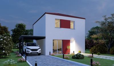 Maison - 90 m² - 5 pièces