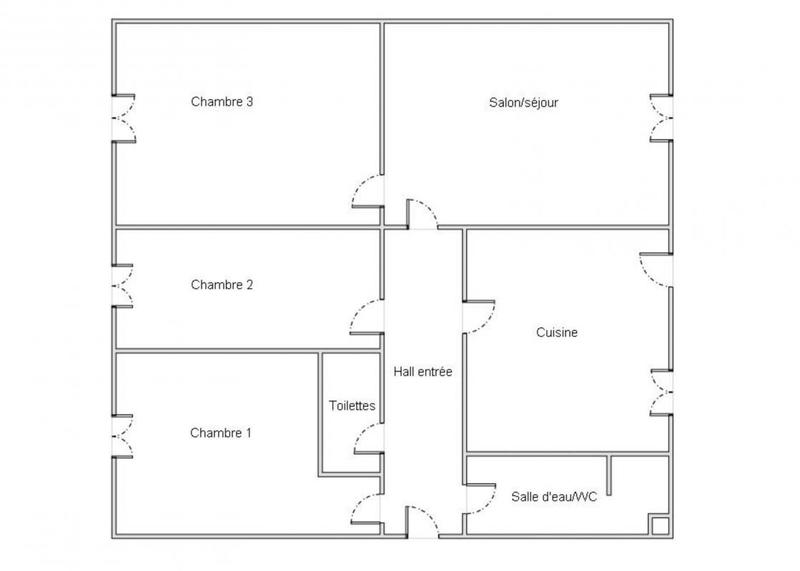 Appartement - 81 m² - 4 pièces