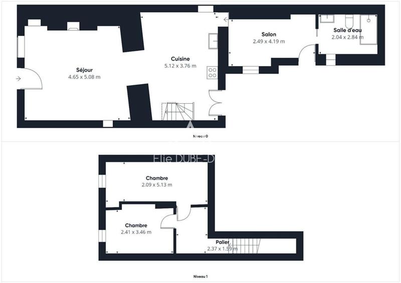 Maison - 80 m² - 5 pièces