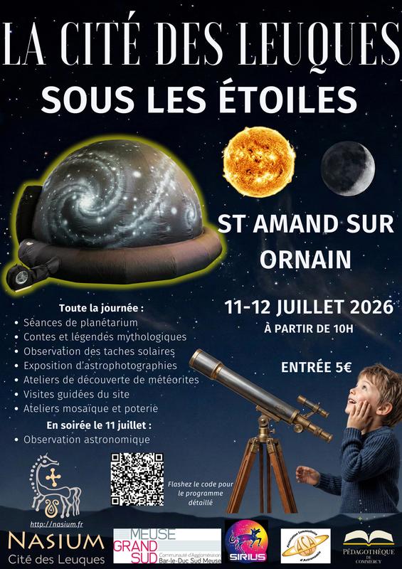 La Cité des Leuques sous les étoiles
