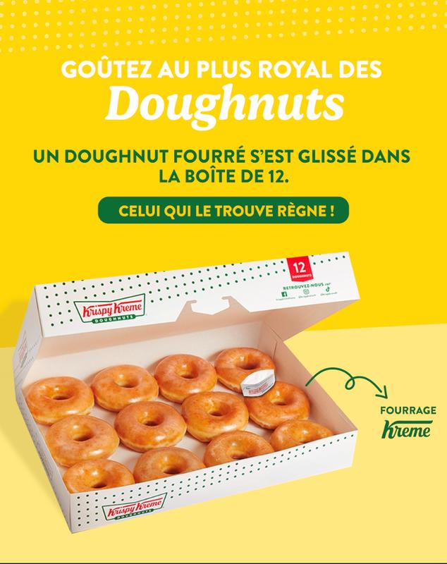 Krispy Kreme : opération spéciale Doughnuts des Rois