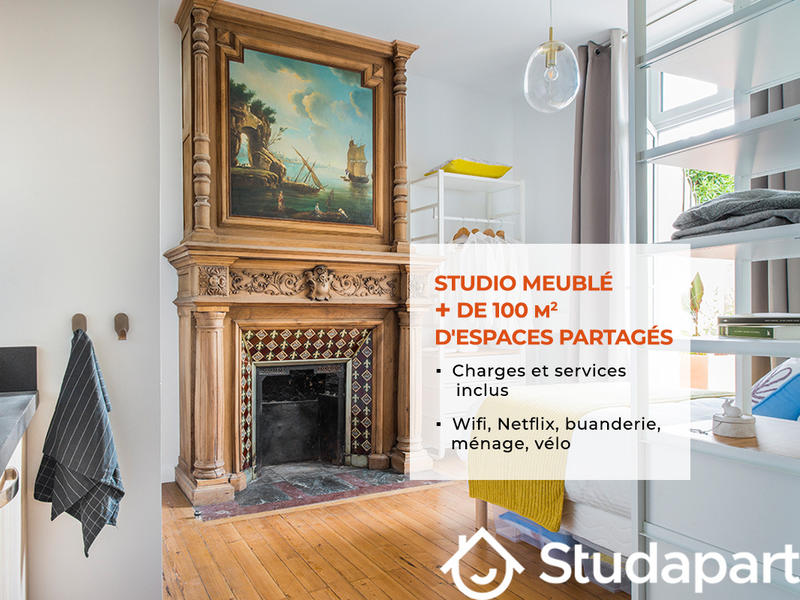 Chambre - 18 m² - 1 pièce