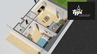 Appartement - 29 m² - 2 pièces