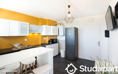 Chambre - 9 m² - 1 pièce