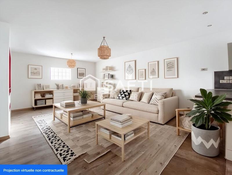 Maison de ville - 82 m² - 3 pièces