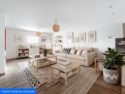 Maison de ville - 82 m² - 3 pièces