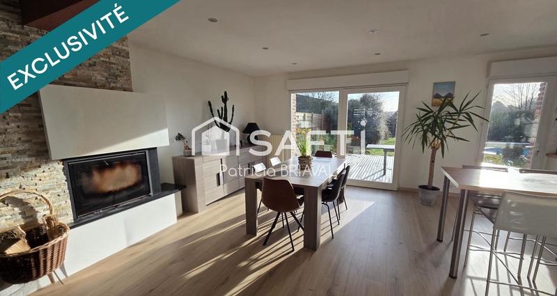 Maison - 122 m² - 8 pièces