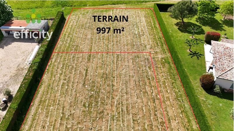 Terrain - 997 m²