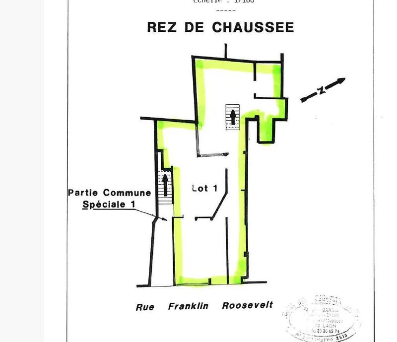 Bureau - 65 m² - 1 pièce