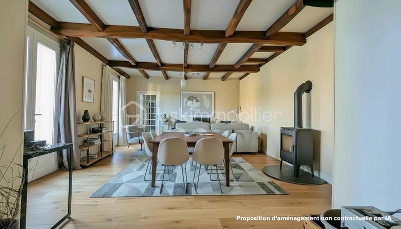 Maison de village - 110 m² - 4 pièces