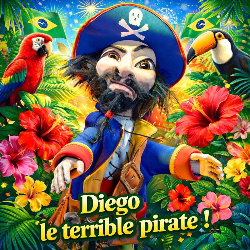 Guignol Rhône Alpes et Rio le majestueux perroquet