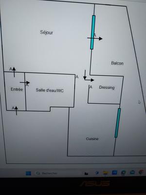 Appartement - 34 m² - 1 pièce