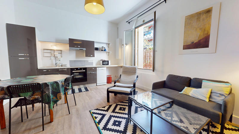 Appartement - 37 m² - 2 pièces