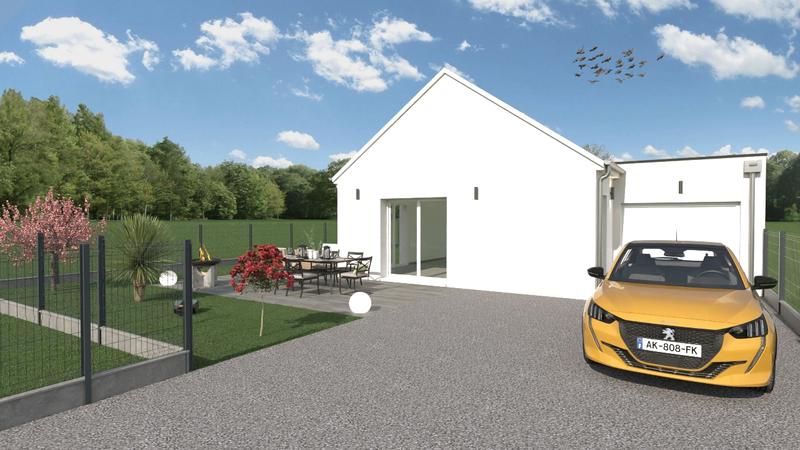 Maison - 80 m² - 4 pièces