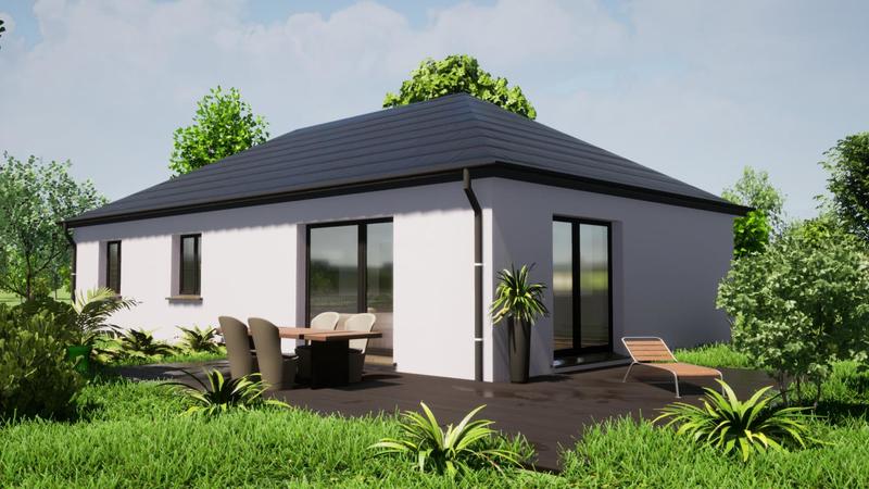 Maison - 92 m² - 5 pièces