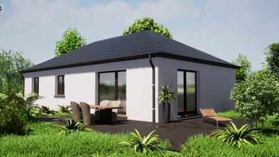 Maison - 92 m² - 5 pièces