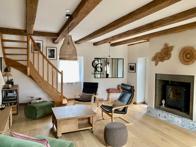 Maison ancienne - 100 m² - 5 pièces