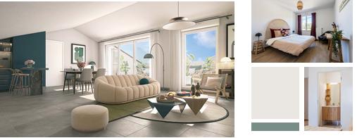 Appartement - 57 m² - 3 pièces