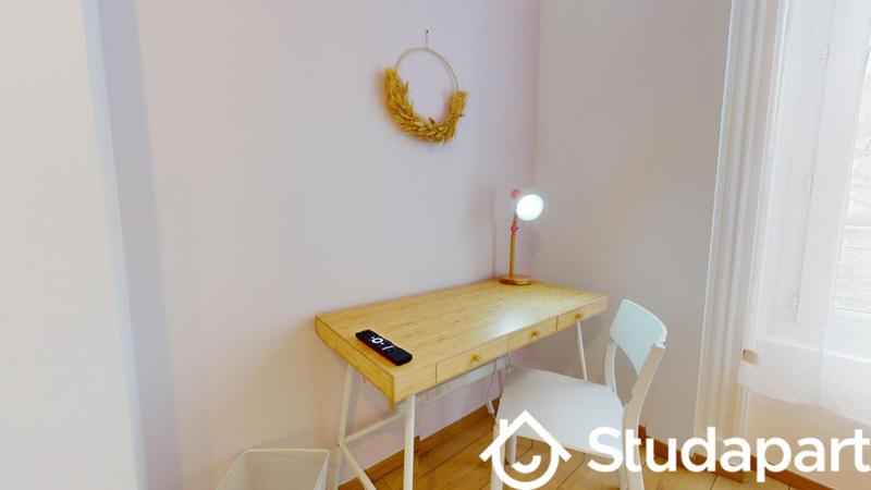 Chambre - 12 m² - 1 pièce