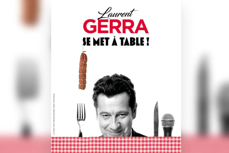 Humour : Laurent Gerra se met à table !