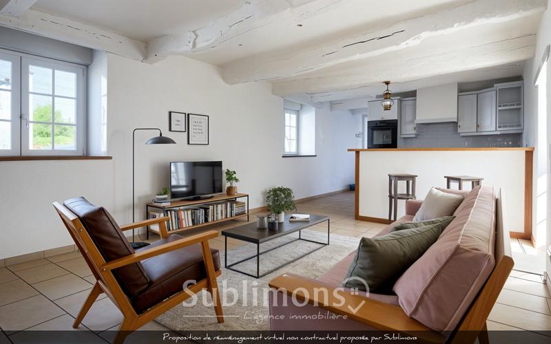 Maison ancienne - 72 m² - 3 pièces