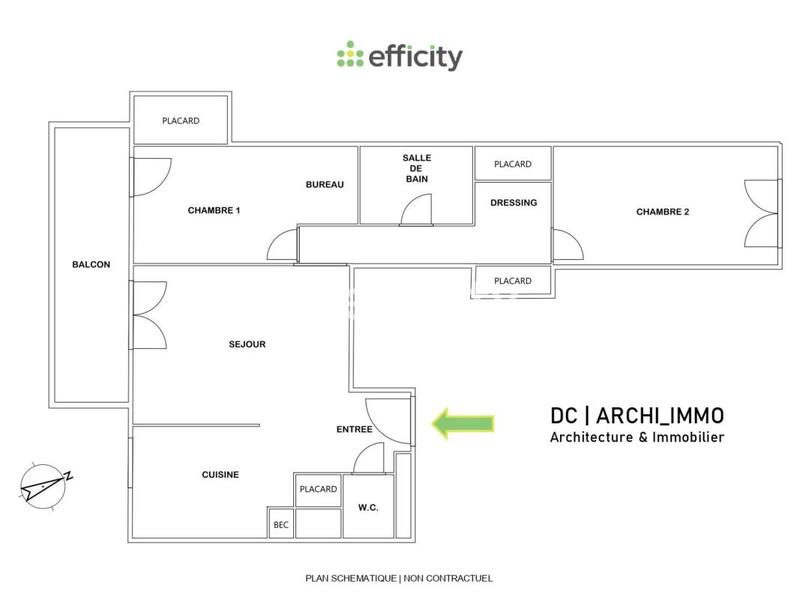 Appartement - 79 m² - 3 pièces