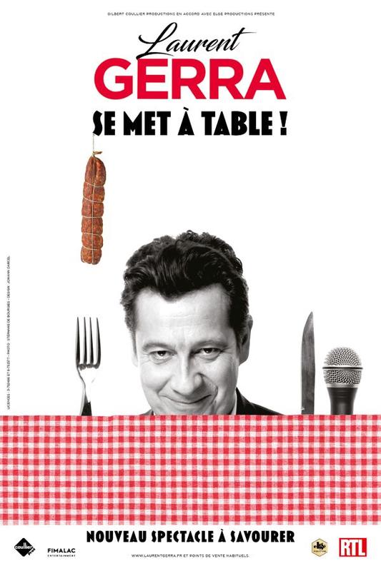 Laurent Gerra se met à table !
